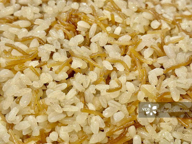 埃及米饭与细面条特写（Roz bil Sha’iriya）图片素材