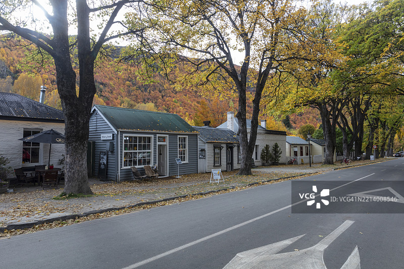 阿罗镇白金汉街的宁静早晨图片素材