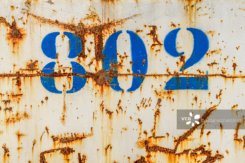 集装箱编号八百零二图片素材