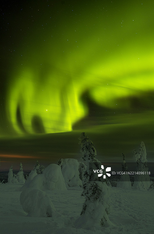 夜空下的风景如画的景观图片素材