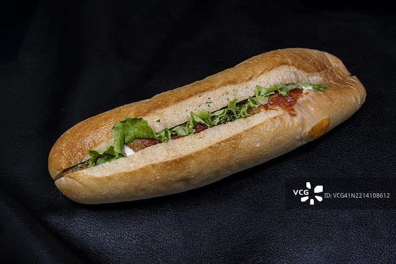 塔可肉热狗图片素材