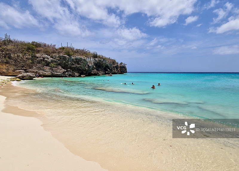 达伊博伊海滩，库拉索图片素材