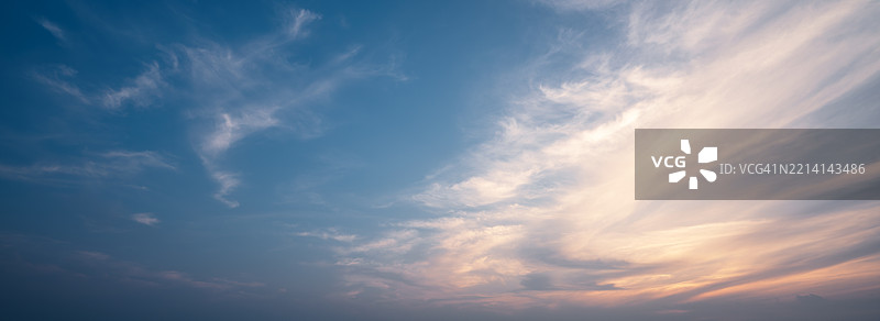 日落时的天空图片素材