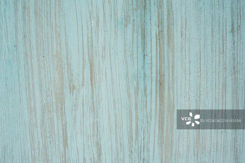 旧蓝色木板背景。图片素材