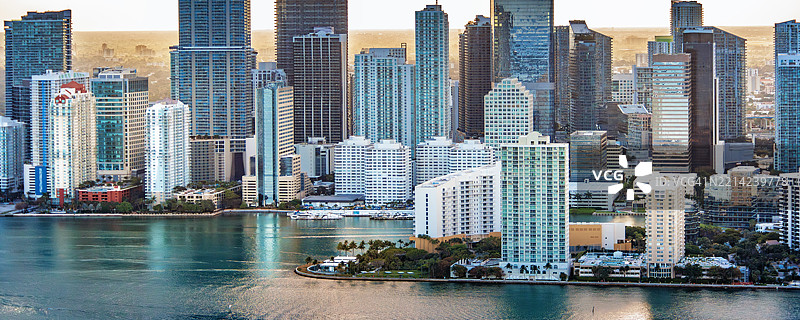 迈阿密天际线图片素材