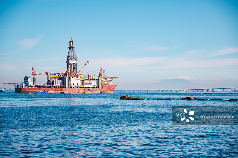 从尼特罗伊俯瞰里约热内卢的景色图片素材