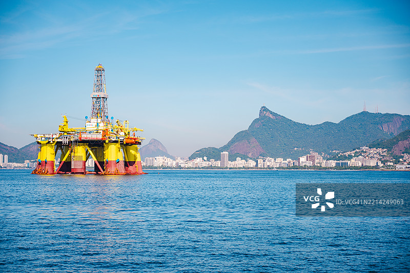 从尼特罗伊俯瞰里约热内卢的景色图片素材