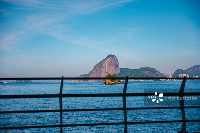 从尼特罗伊俯瞰里约热内卢的景色图片素材