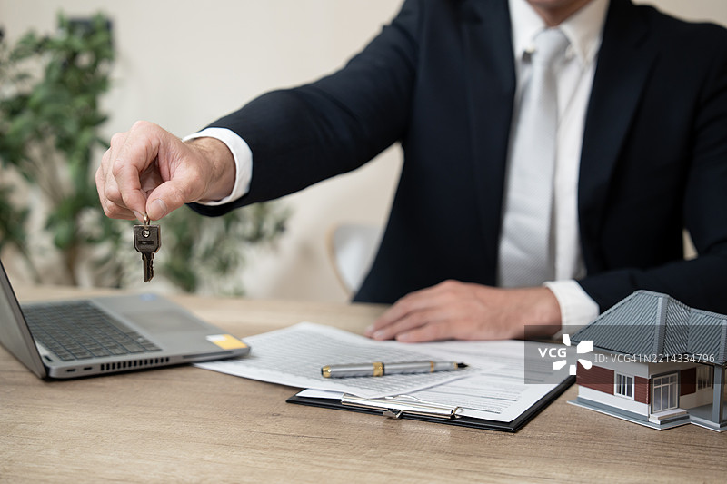 新房购买协议图片素材