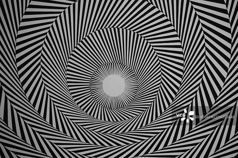 自我缠绕的螺旋图案图片素材