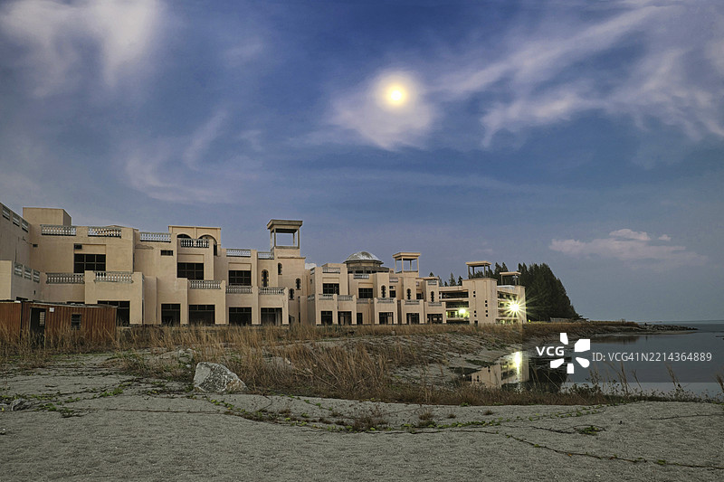 失败的被遗弃的阿拉伯城市马六甲项目图片素材