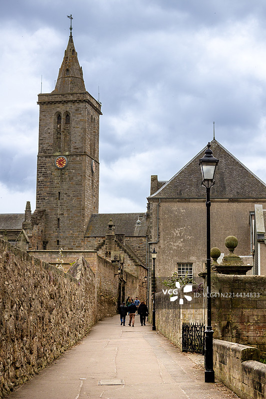 巴特斯温德，圣萨尔瓦多教堂，圣安德鲁斯，苏格兰图片素材