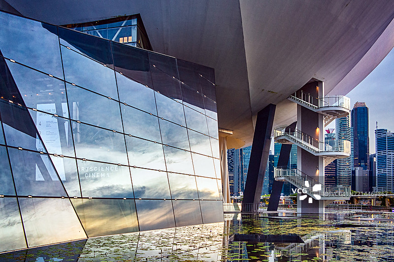 新加坡，滨海湾图片素材