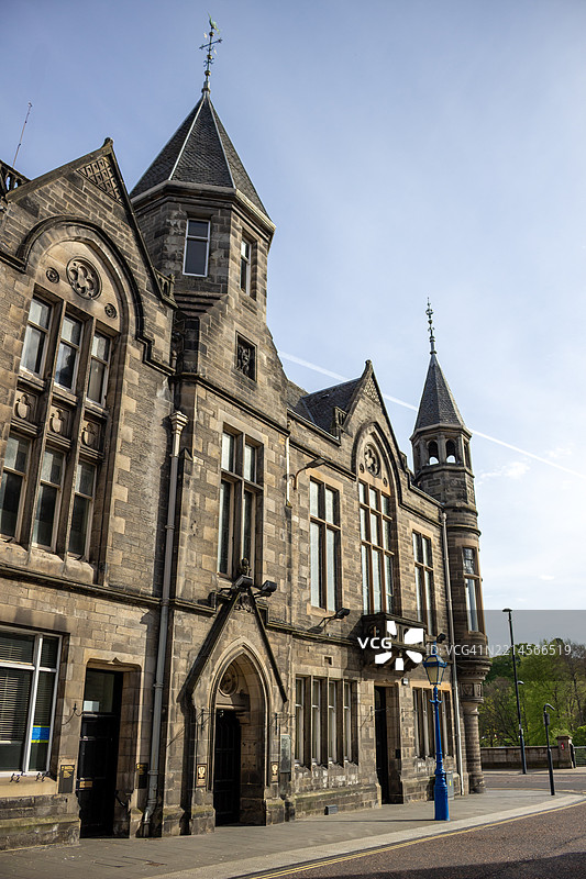 苏格兰珀斯市政建筑图片素材