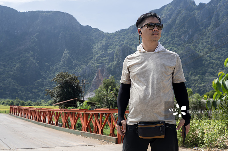 自然、徒步旅行与健身、健康和环境，锻炼、休闲和爱好图片素材