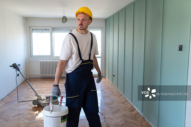 地板打磨概念图片素材