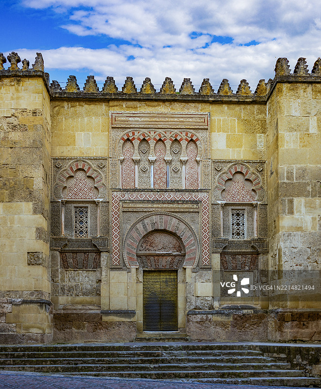 科尔多瓦大清真寺大教堂的外观，安达卢西亚，西班牙图片素材