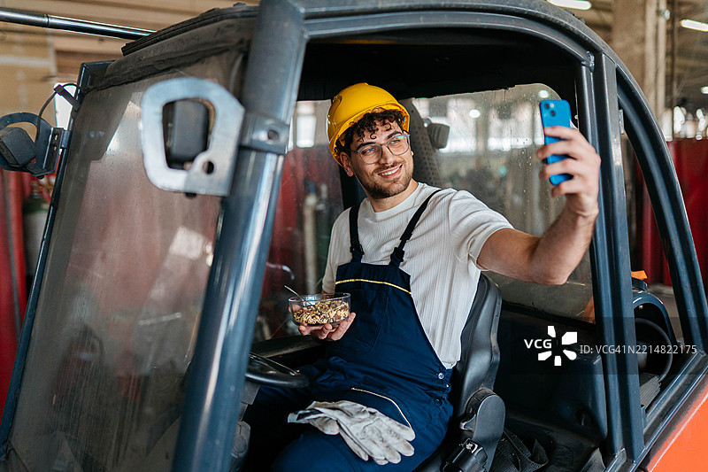 享受我的午餐时间图片素材