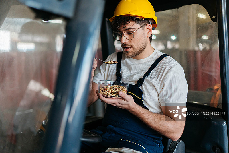 享受我的午餐时间图片素材