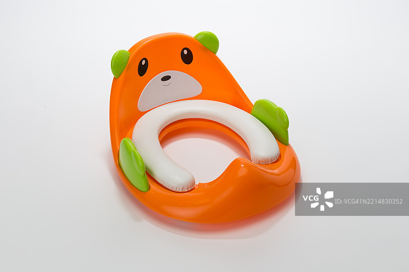 橙色厕所训练器图片素材