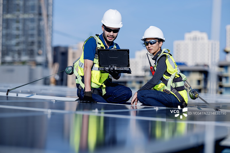 有效的维护和运营对提高太阳能项目的能量输出至关重要。图片素材