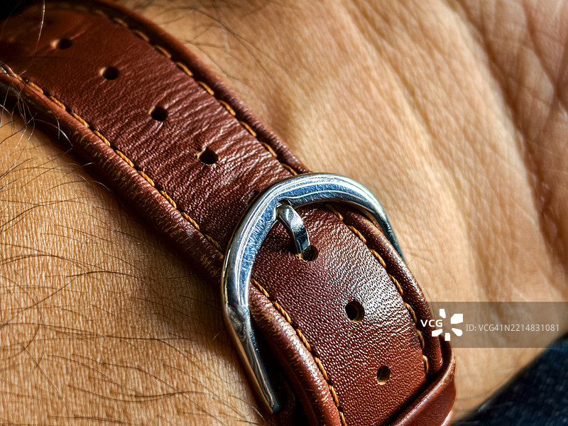皮革手腕带图片素材