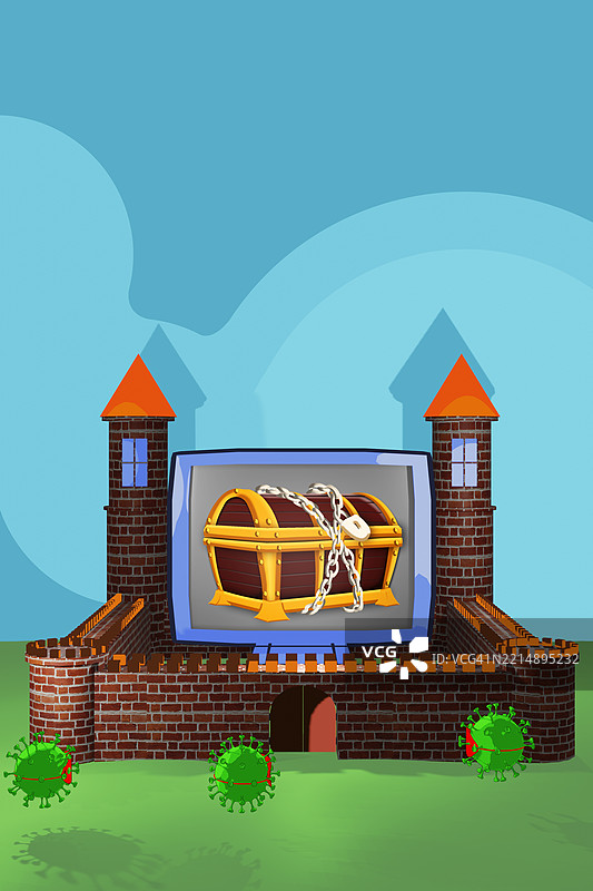 网络安全（全球任何地方拍摄）图片素材