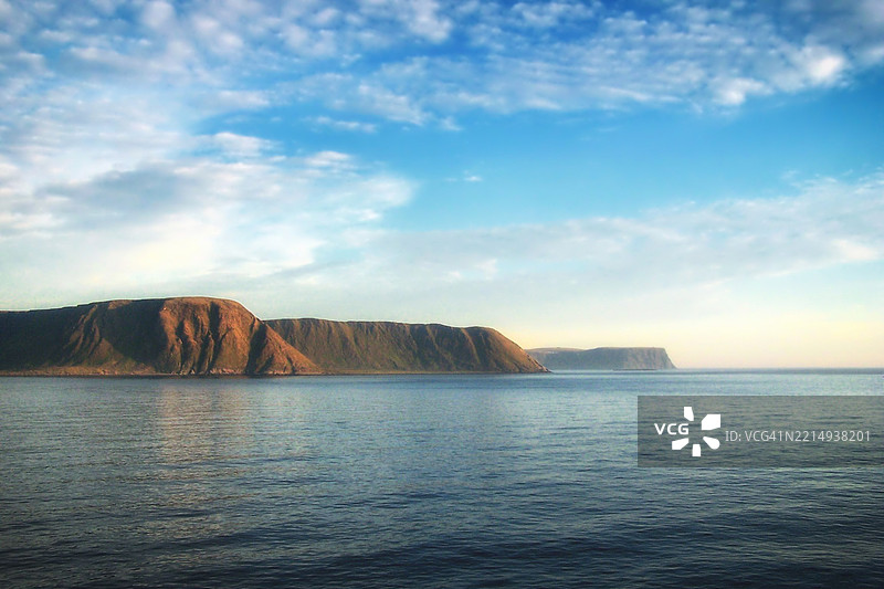 海洋与天空的美丽景色图片素材