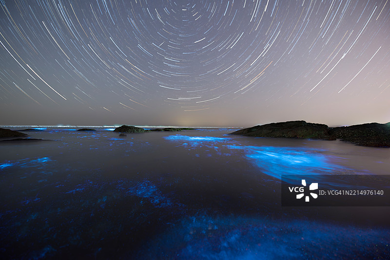 时间与潮汐共同闪耀图片素材