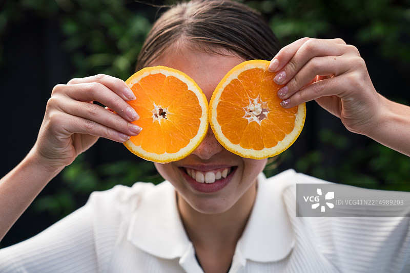 维生素C的氛围，新鲜的视角。图片素材