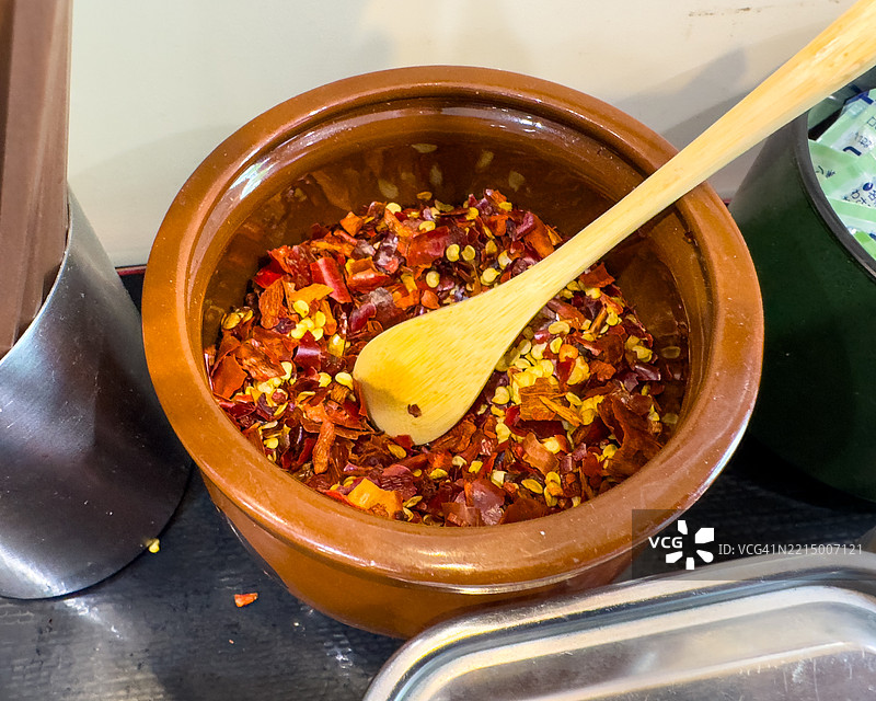 红辣椒碎片图片素材