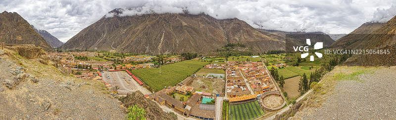 奥扬泰坦博，圣谷，秘鲁，南美洲图片素材