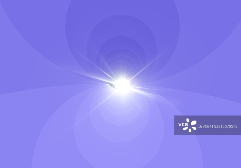 抽象背景，逐渐缩小的同心圆，呈现淡紫色调。图片素材