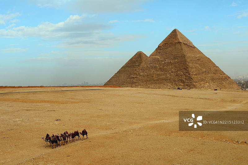 吉萨金字塔图片素材