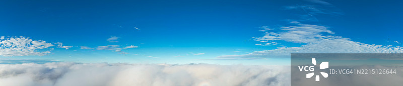 英格兰大不列颠城市上空独特戏剧性云彩和天空的全景视图图片素材