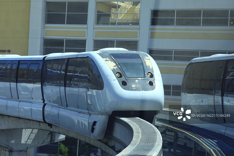 拉斯维加斯单轨列车图片素材