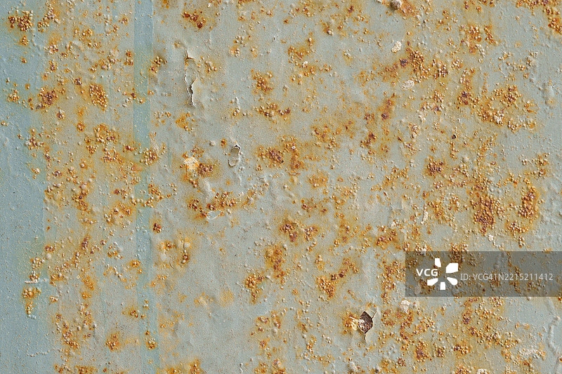 生锈的金属纹理背景。图片素材