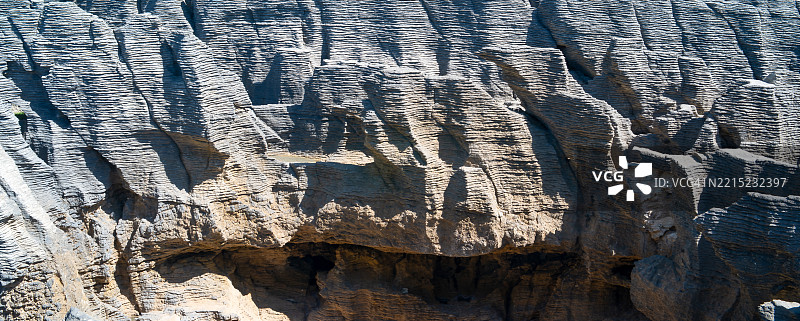 煎饼岩 - 普纳凯基 - 南岛。图片素材