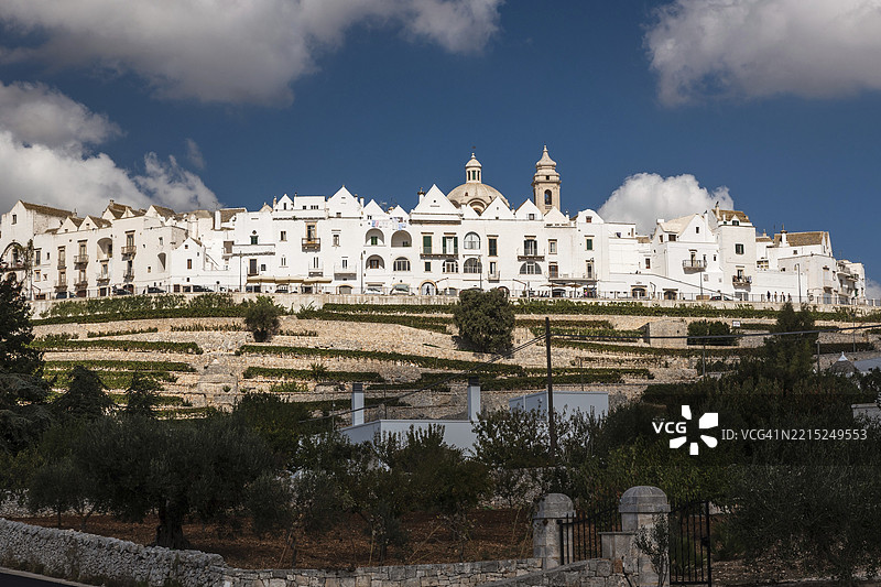 意大利普利亚地区的洛科罗通多图片素材