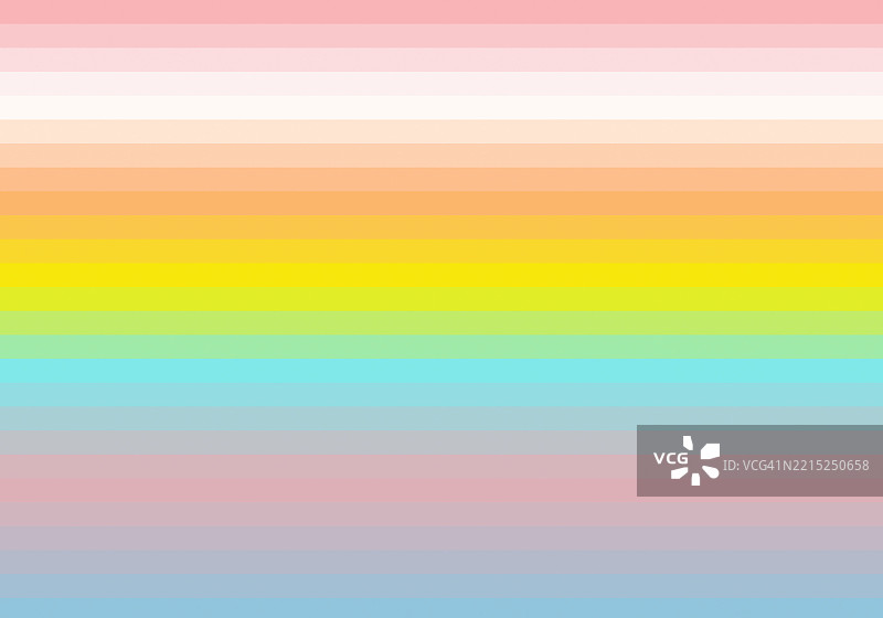 抽象背景，柔和色彩的水平线渐变。图片素材
