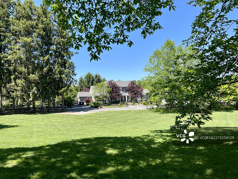 宾夕法尼亚州查兹福德镇的家图片素材