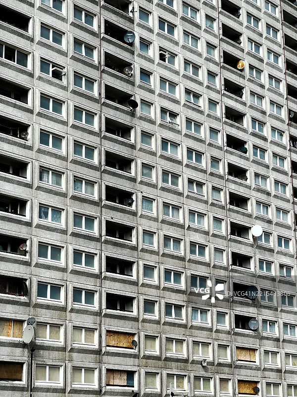 伦敦的公寓楼图片素材