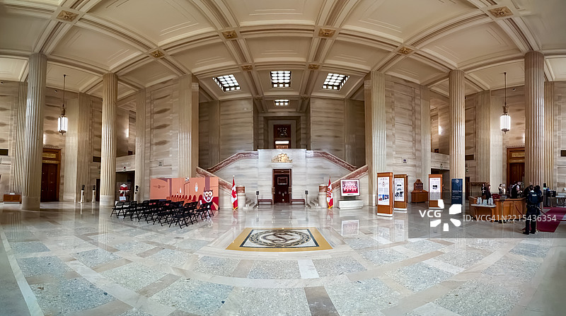 加拿大最高法院内部。图片素材