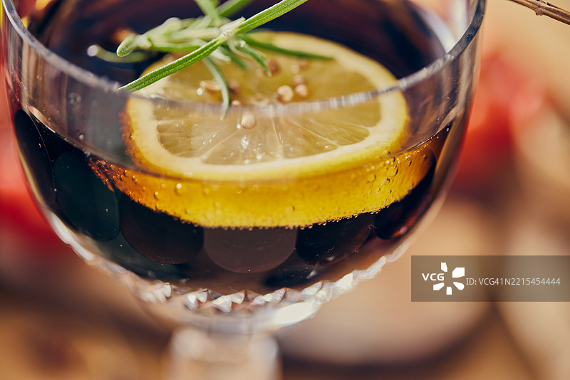 鸡尾酒特写镜头图片素材