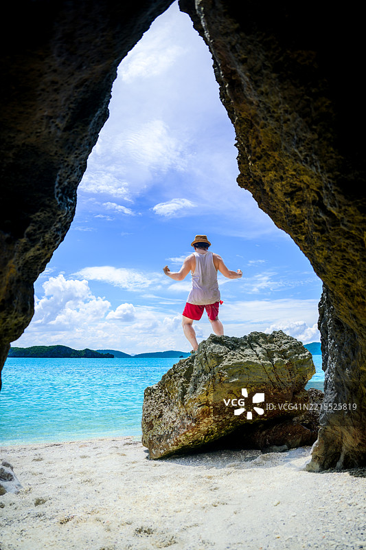 在岛上有效的热量图片素材