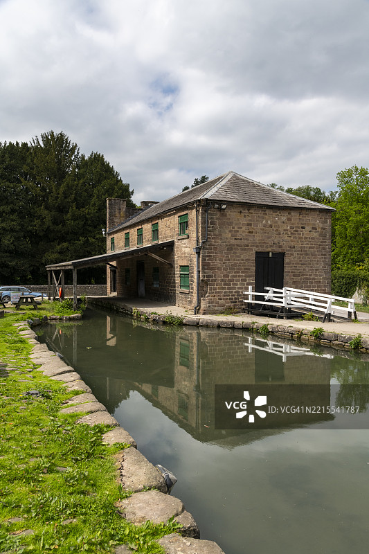 克朗福德码头，德比郡，英格兰图片素材