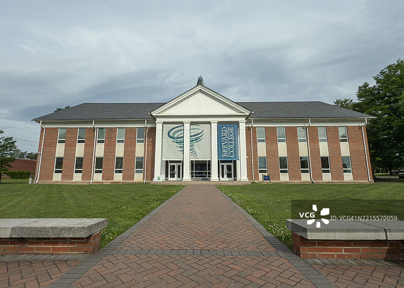 北卡罗来纳州布雷瓦德学院校园图片素材