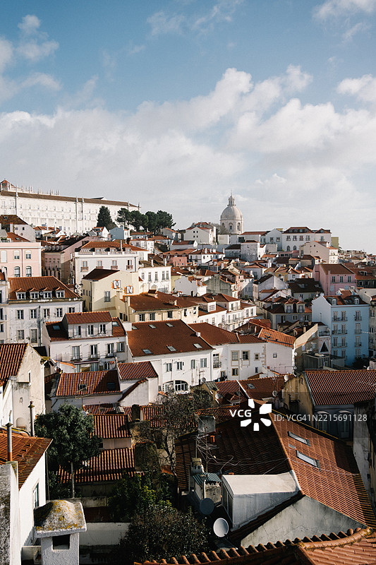 美丽的里斯本城市风光图片素材