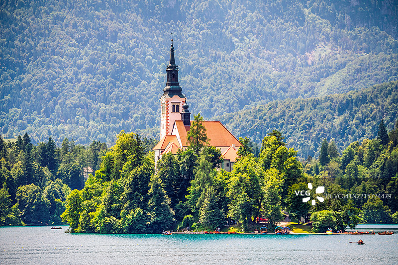 布莱德湖图片素材