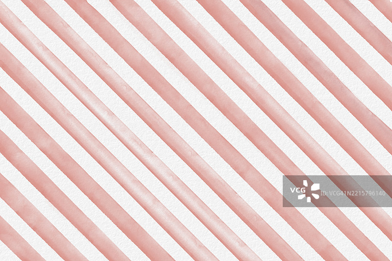 白色背景上的陶土粉色水彩条纹图片素材
